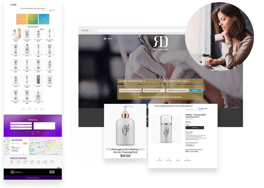 AMP E-Store sample