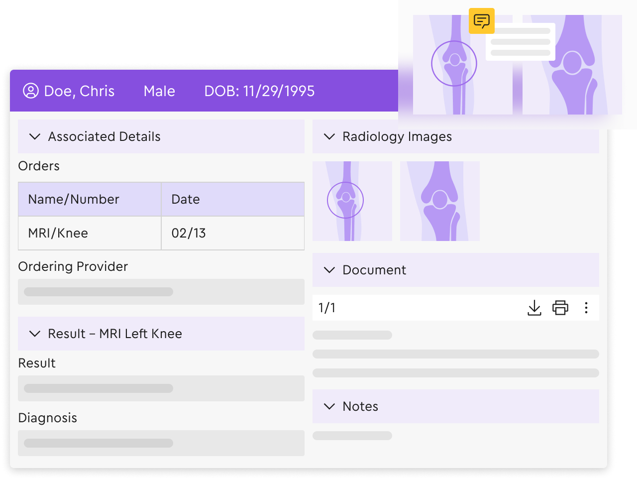eVue cloud-based PACS platform